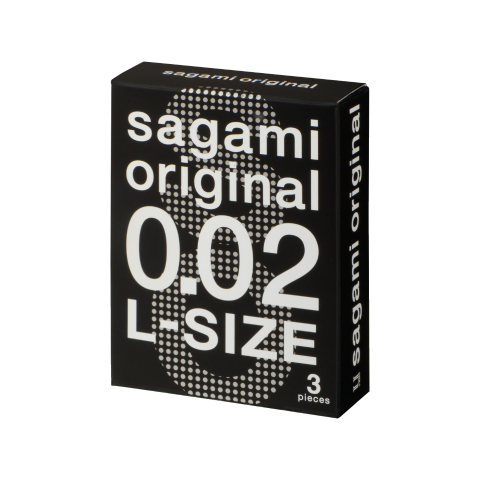 サガミオリジナル002Ⅼサイズ 3コ入 (自販機限定商品)